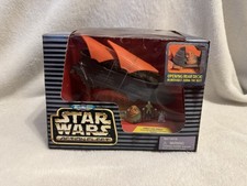 Vintage 1997 Star Wars Action Fleet Jabba s Sail Barge Galoob NIB Sealed Rare
