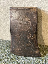 Antique EMBOSSED "CLEAN CUT" DCH (DUNHAM CARRIGAN HAYDEN)  SNGLE BIT AXE 2.2 Lbs