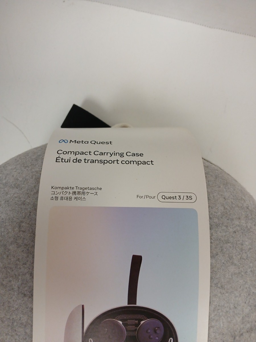 Étui pour Meta Quest 3S/Quest 3, grand étui de transport pour BOBOVR S3