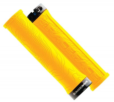 Race Face Half Nelson Single Clamp Lock-On Griff 29 mm gelb - maximaler Grip ...
