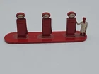 Vintage Lesney Matchbox Red Esso Service Station Petrol Pumps