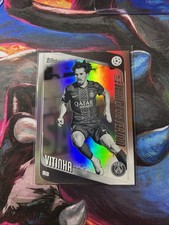 Vitinha 2025-26 Topps UCC Black And White Foil /75 - UCL Team Of The Season PSG