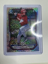 2026 Bowman 1st Coy James Mojo Refractor #BCP-33 Washington Nationals
