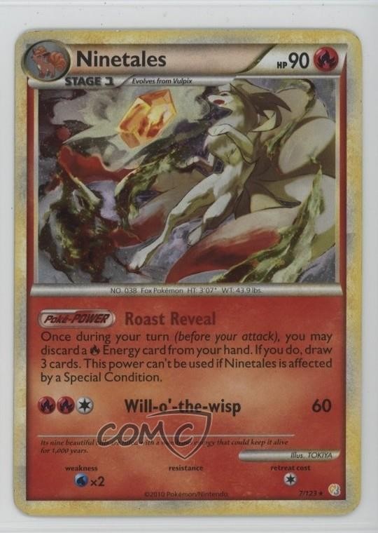 Ninetales Pokémon HeartGold & SoulSilver #7 2010