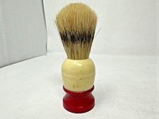 Ever Ready 150 Badger Hair Shaving Mug Brush Red Cream Color Vintage