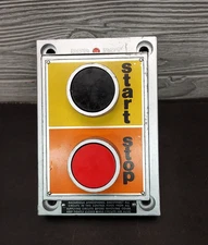 Red-Dot Push Button Start/Stop Switch Explosion Proof Cover Hazardous Location