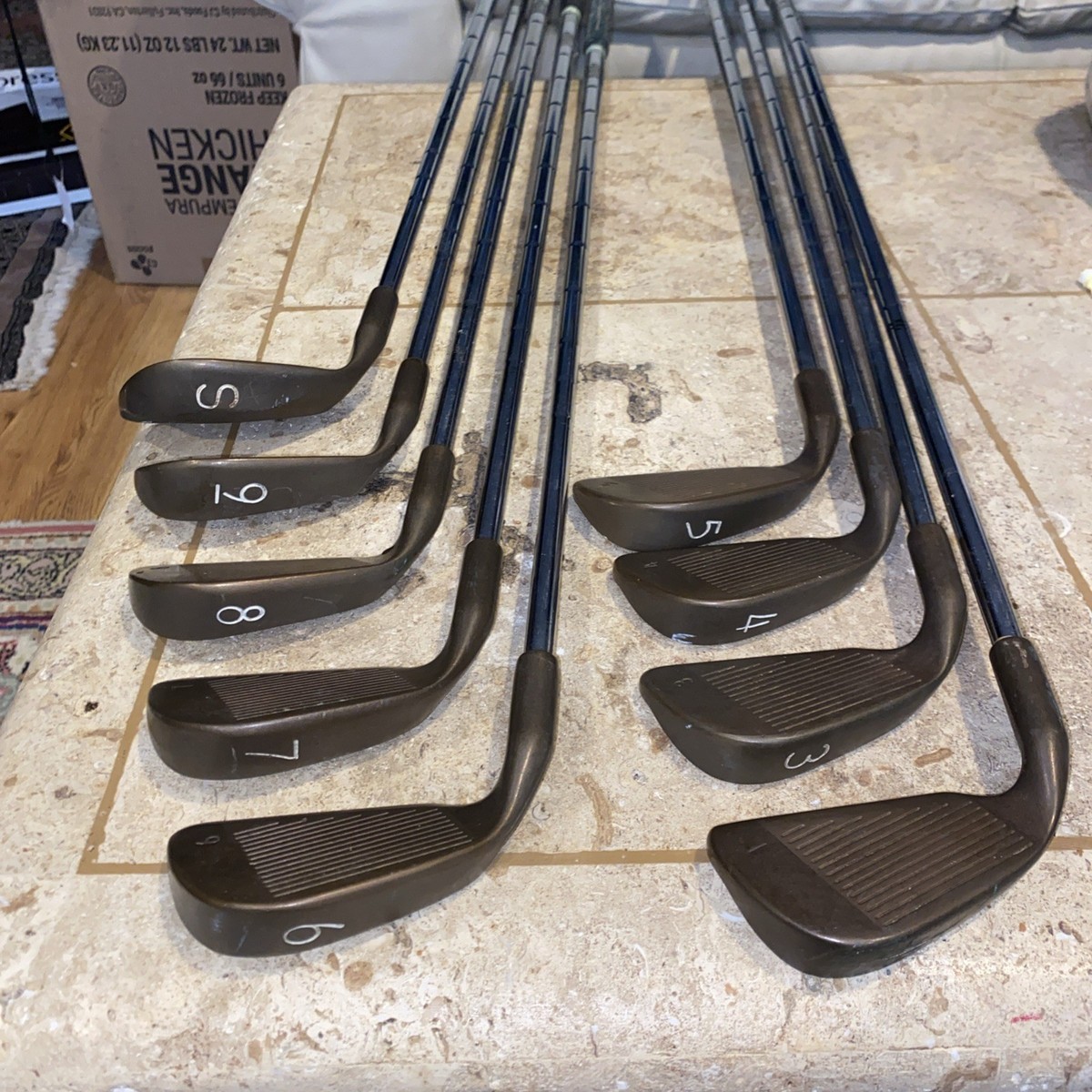 Ping Eye 2 BeCu Black Dot RH 1,3-9, SW Iron Set ZZ Lite Steel