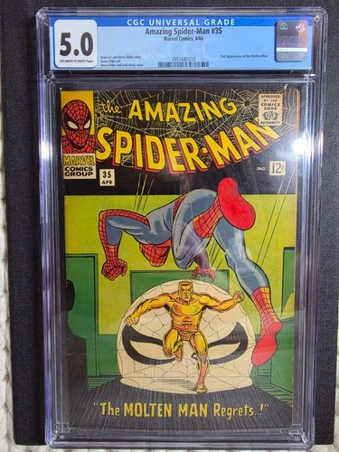 The Amazing Spider-Man #35 Cgc 5.0 (Marvel Comics April 1966)