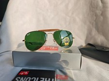 Ray Ban aviator RB3422 Sunglasses Large 58mm Green lens/Gold frame