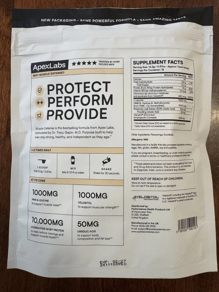 Muscle Defense Vanilla - ApexLabs Foto 3 de 4