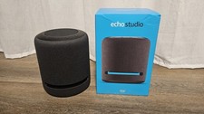 Amazon Echo Studio Smart-Lautsprecher, 3D Audio, WLAN/Bluetooth, Alexa