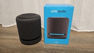 Amazon Echo Studio Smart-Lautsprecher, 3D Audio, WLAN/Bluetooth, Alexa