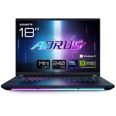Aussteller~GIGABYTE AORUS MASTER 18 Gaming Laptop 18'' 32GB RAM Intel Core Ultra9