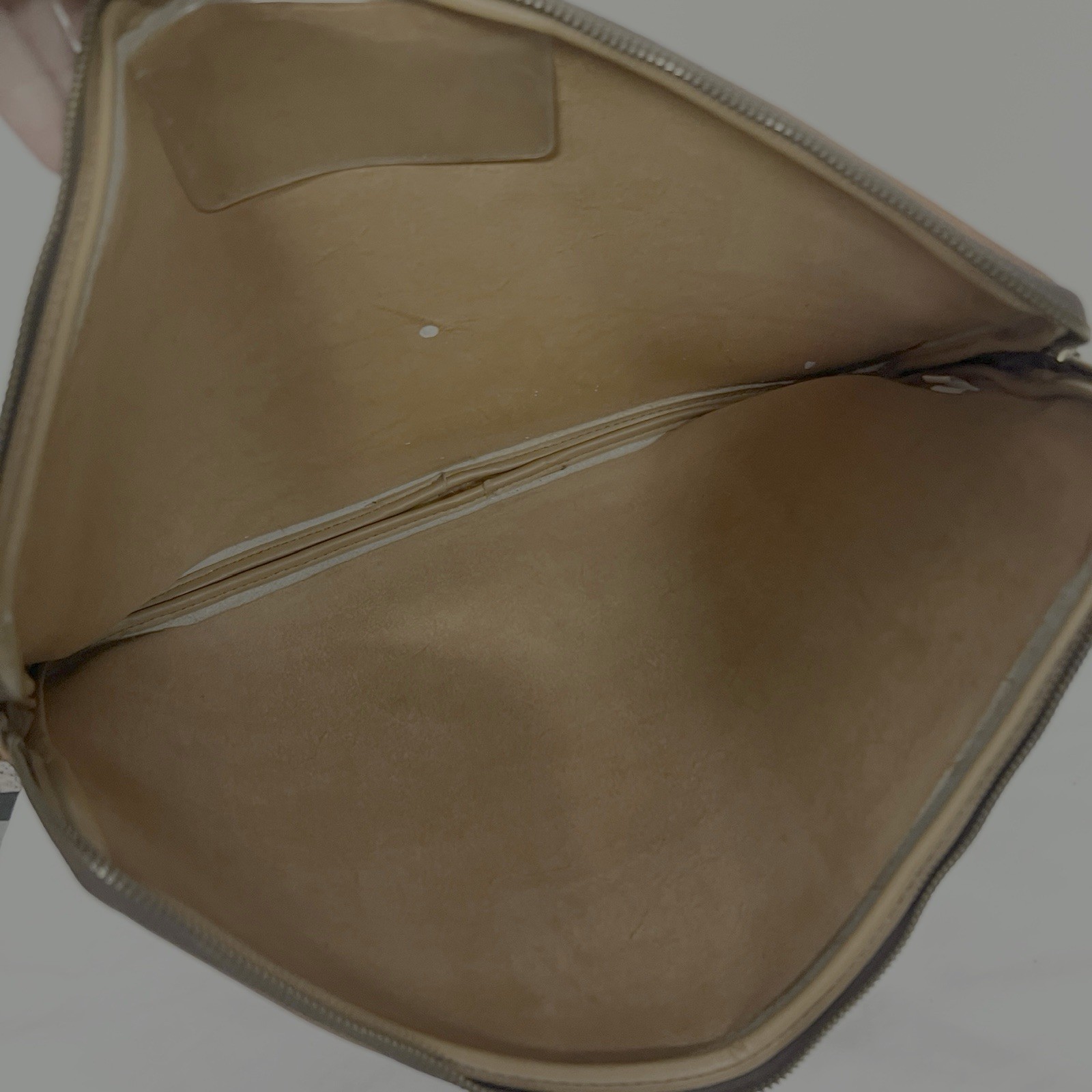 Computer Brown Leather Document Portfolio Clutch … - image 4