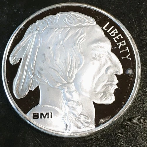 1 oz Silver Bullion SUNSHINE BUFFALO w/ SECURITY FEATURE We COMBINE SHIPPING #s5