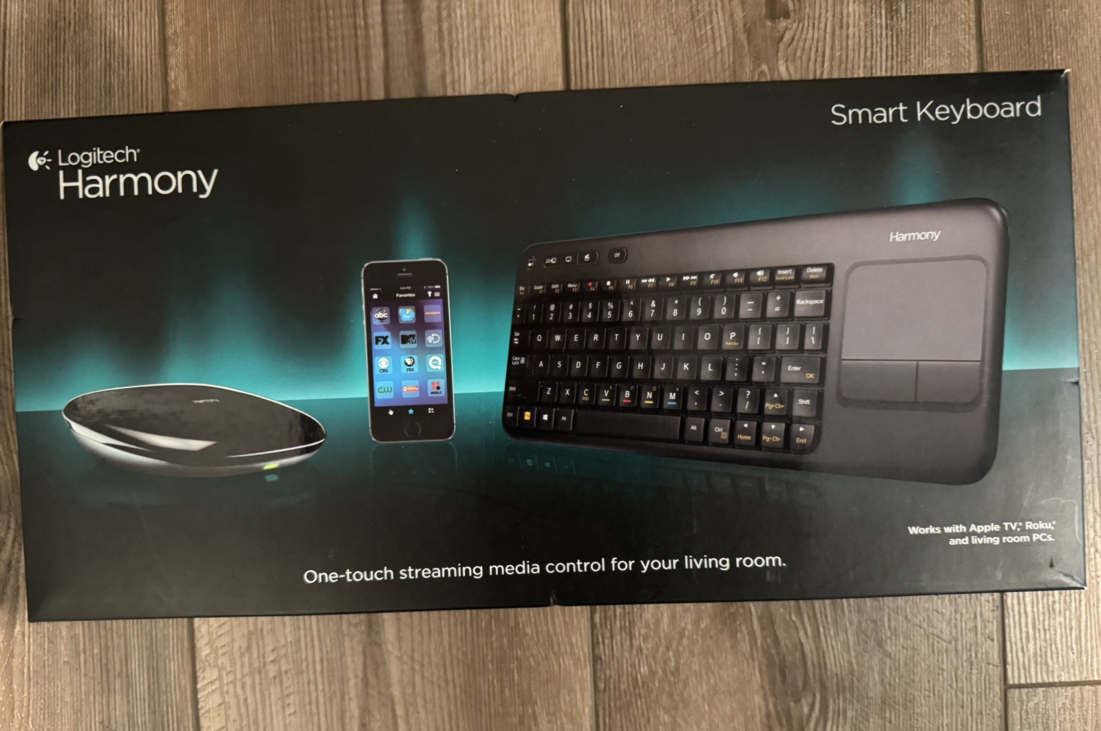 Logitech Harmony Smart keyboard with Hub 915-000225 Black in