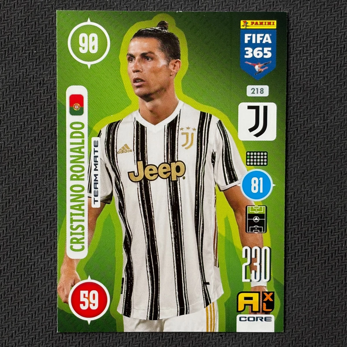 2020-21 Panini Adrenalyn XL Fifa 365 - Cristiano Ronaldo #218 for
