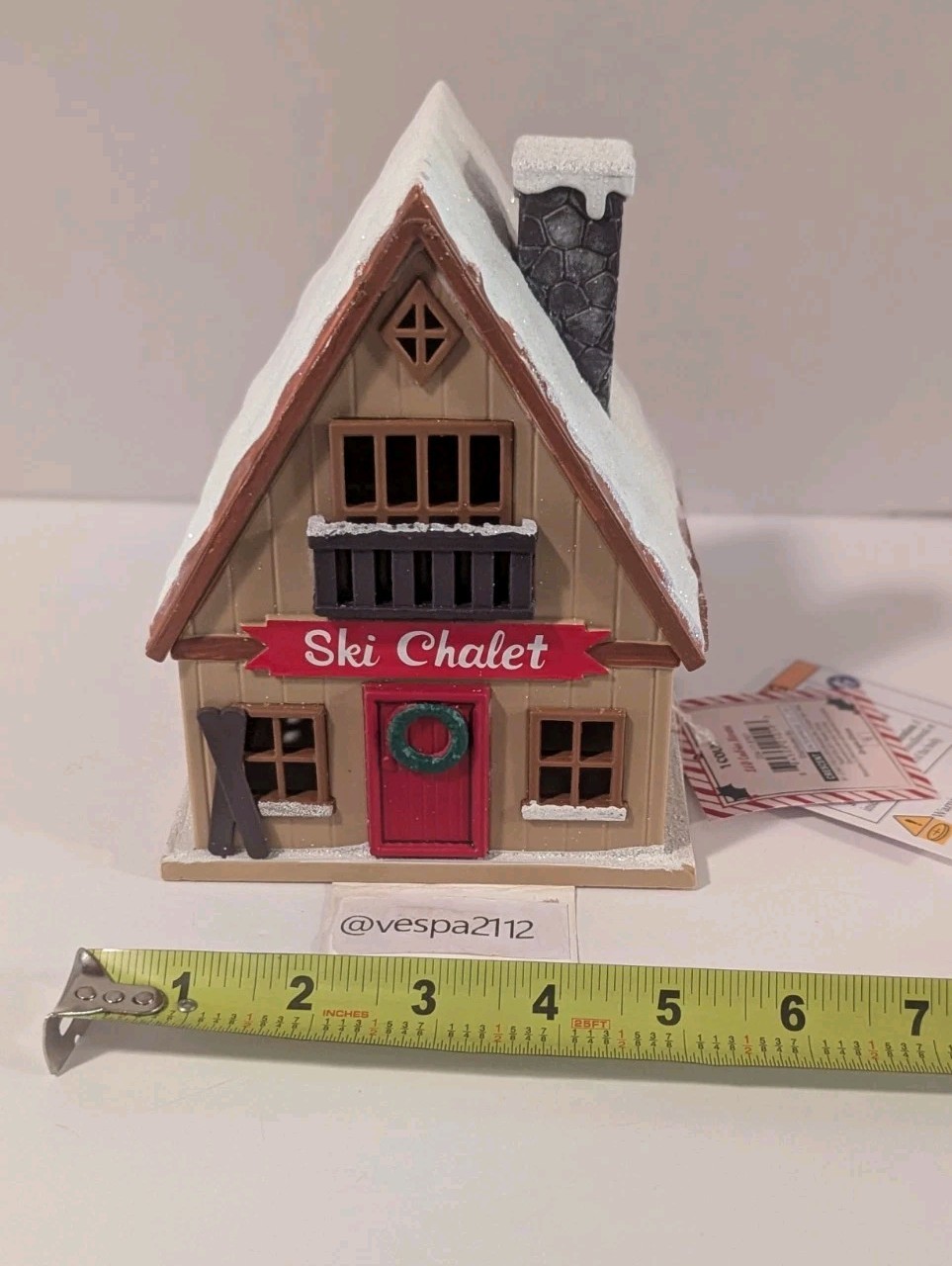 Target Bullseye Playground Christmas Village Ski Lodge Building Light Up 2025
