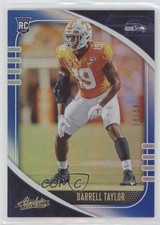 2020 Panini Absolute Rookie Spectrum Blue 34/50 Darrell Taylor #126 09br