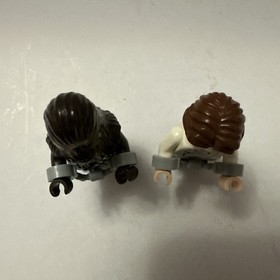 Han Solo & Chewbacca Lego Star Wars ROTJ 75174 Minifigures Jabbas Skiff