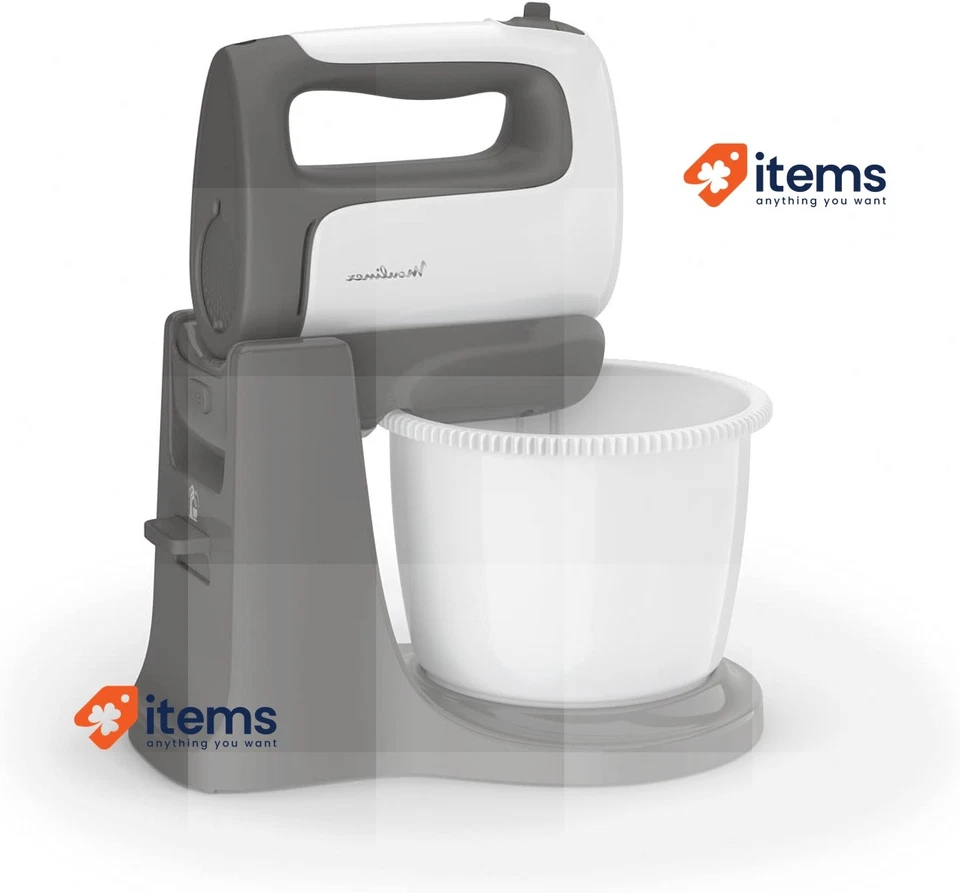 Moulinex HM4641 Prepmix Eléctrico Mano Batidora Potente 2.5L Blanco / Negro - - Imagen 3 de 4