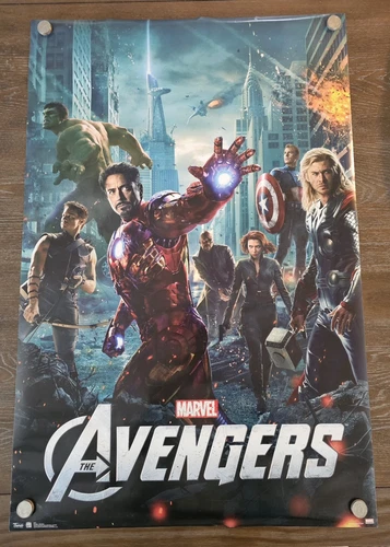 2012 Marvel The Avengers 2012 Movie Poster 33 X 22 Inches Trends International