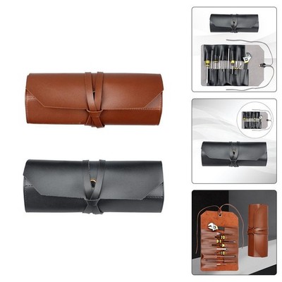 Mehrzweck Werkzeug Rolltasche, Schraubenschlüssel Rolltasche, Leder Werkzeug Organizer,