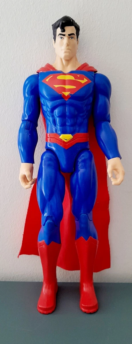 Batman Superman Darkseid - Confezione 3 Figurine 30cm Articolate Con Mantello - Giocattoli DC Comics Per Bambini +3 Anni
