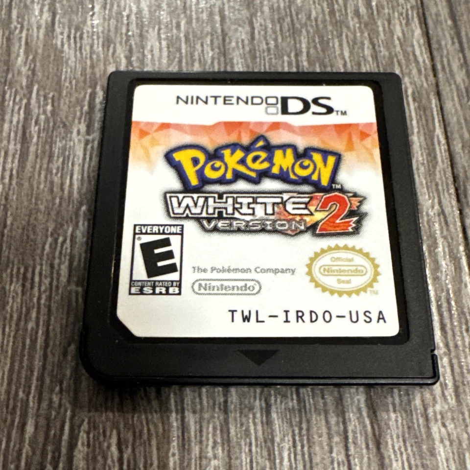 Pokemon: White Version 2 (Nintendo DS, 2012) - Authentic, Complete CiB, Tested! - Image 2 of 4