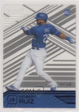 2021 Panini Chronicles Clear Vision Blue 8/50 Keibert Ruiz #10 no9