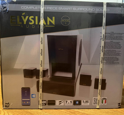 Elysian Audio Model 1 Complete 6 Piece Smart Surround Sound System