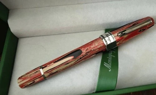Montegrappa Extra 1930 Otto Octagon Ebonite Fountain Pen Ltd Edition #2/8