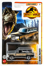 2022 Matchbox Jurassic World Dominion '89 Jeep Wagoneer CLASSIC BLACK FSC