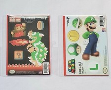 2 Super Mario Decals for Tech Phone Laptop, New C19