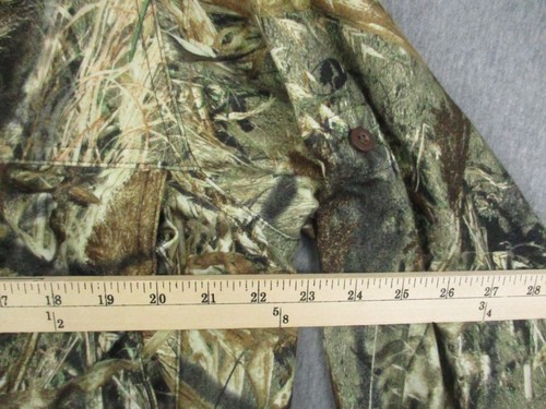 Cabelas Vented Hunting Shirt Mens Medium Reg Mossy Oak Camoflauge - Picture 8 of 12