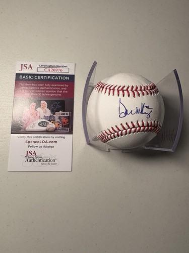 Don Mattingly Signed ROMLB Major League Baseball New York Yankees!! JSA/COA