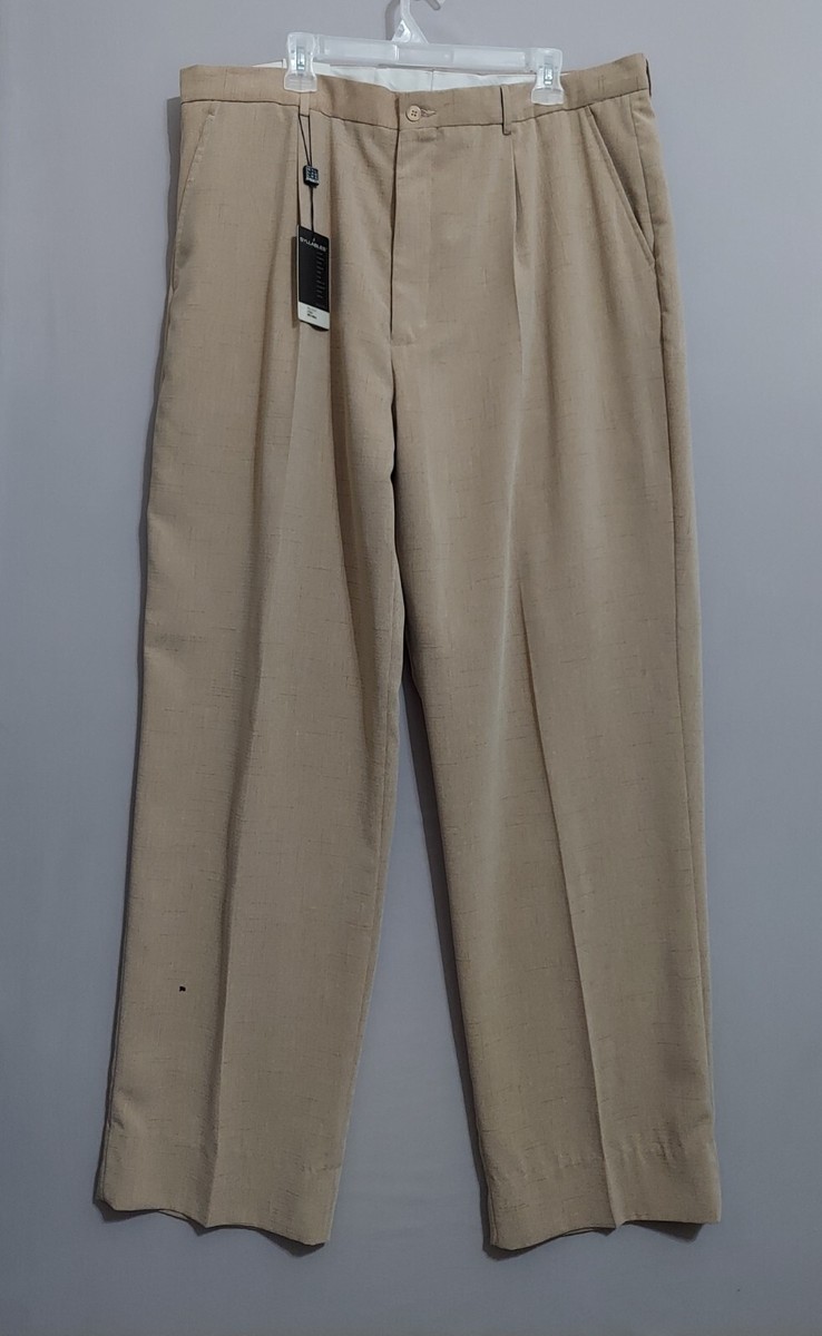 Syllables Size 42x34 Clay (Beige) Men's knee Length Lined, Long Dress Pants.  | eBay
