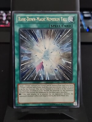 Rank-Down-Magic Numeron Fall - Rare Foil - Yugioh Spell Card - Vintage | eBay Rank-Down-Magic Numeron Fall - Rare Foil - Yugioh Spell Card - Vintage | eBay