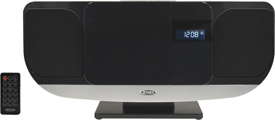 JENSEN JBS-215 Bluetooth Wall-Mountable Music System with CD Player and FM Radio - Image 2 of 4