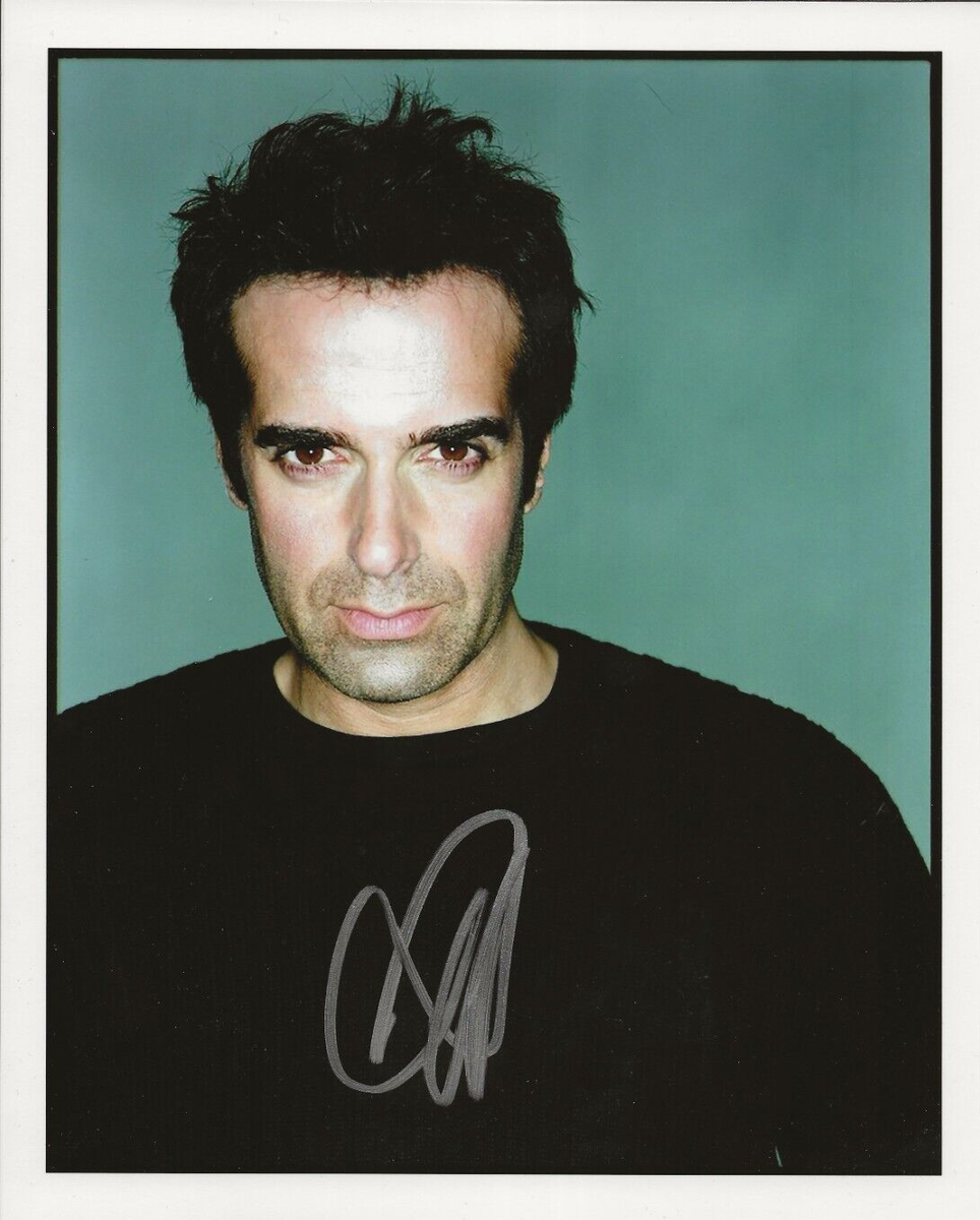 David Copperfield REAL hand SIGNED Photo 4 COA Autographed Magician  Illusionist | eBay