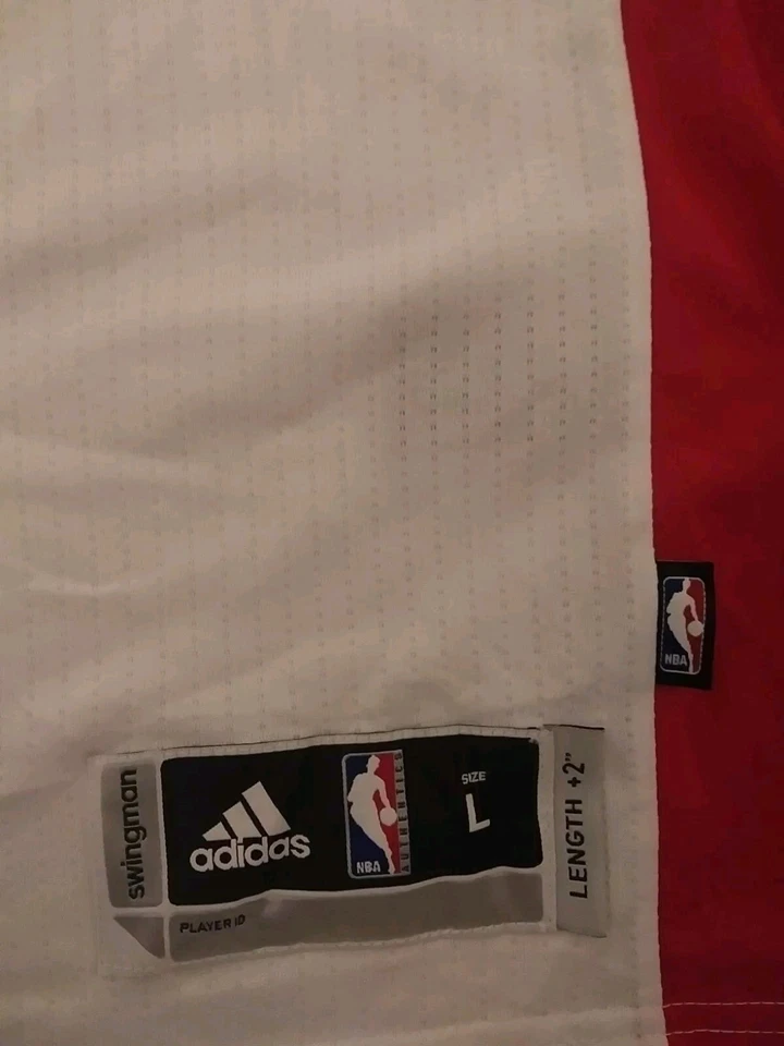 Camiseta Josh Smith Detroit Pistons NBA Adidas Swingman Nueva con Etiquetas Para Hombre Talla L Foto 2 de 4