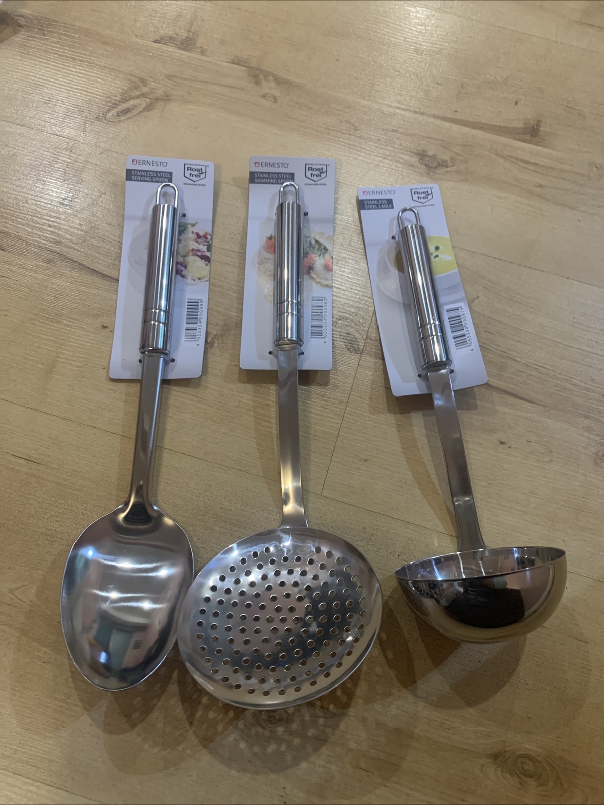 Ernesto Stainless Steel Skimming Spoon, Ladle & Serving Spoon