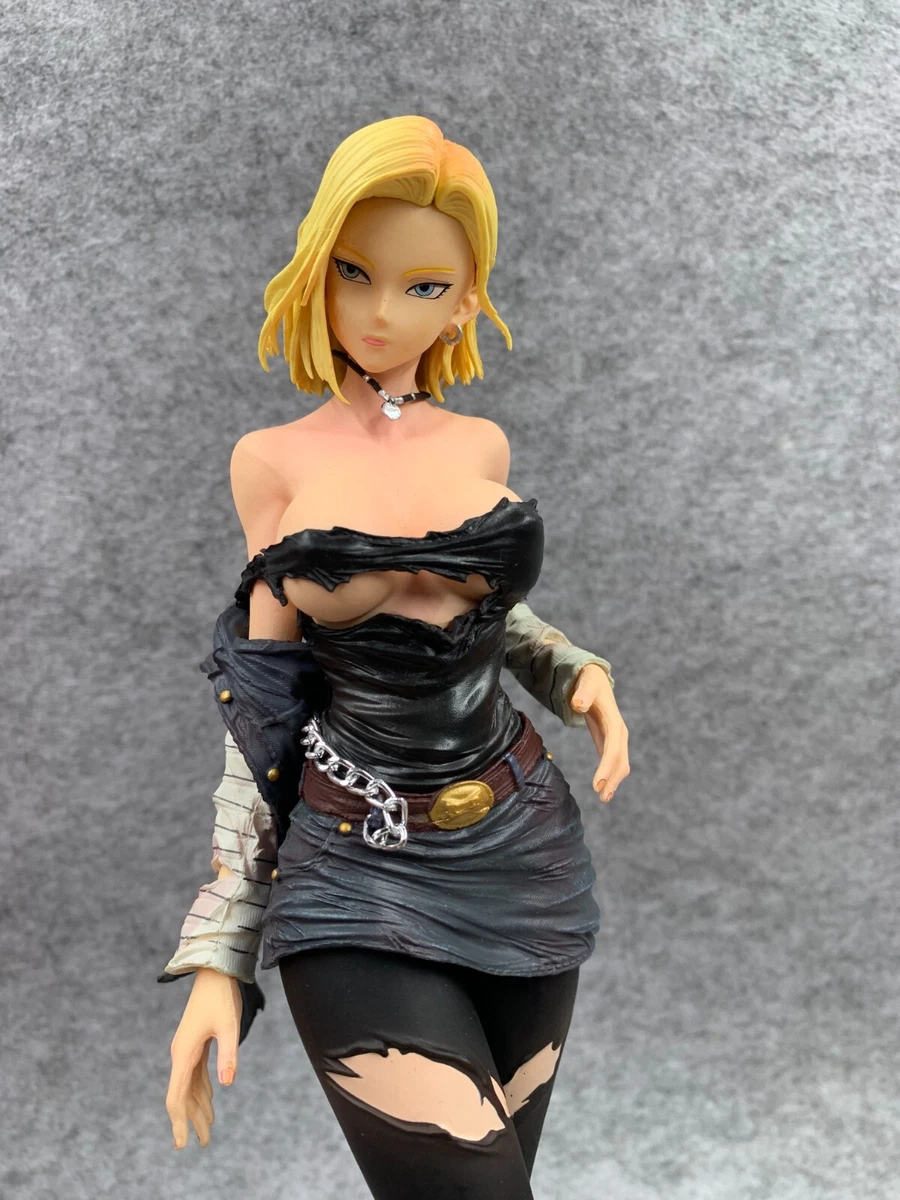 anime Super Sexy Pvc Figures toys Android 18 No.18 War damage No