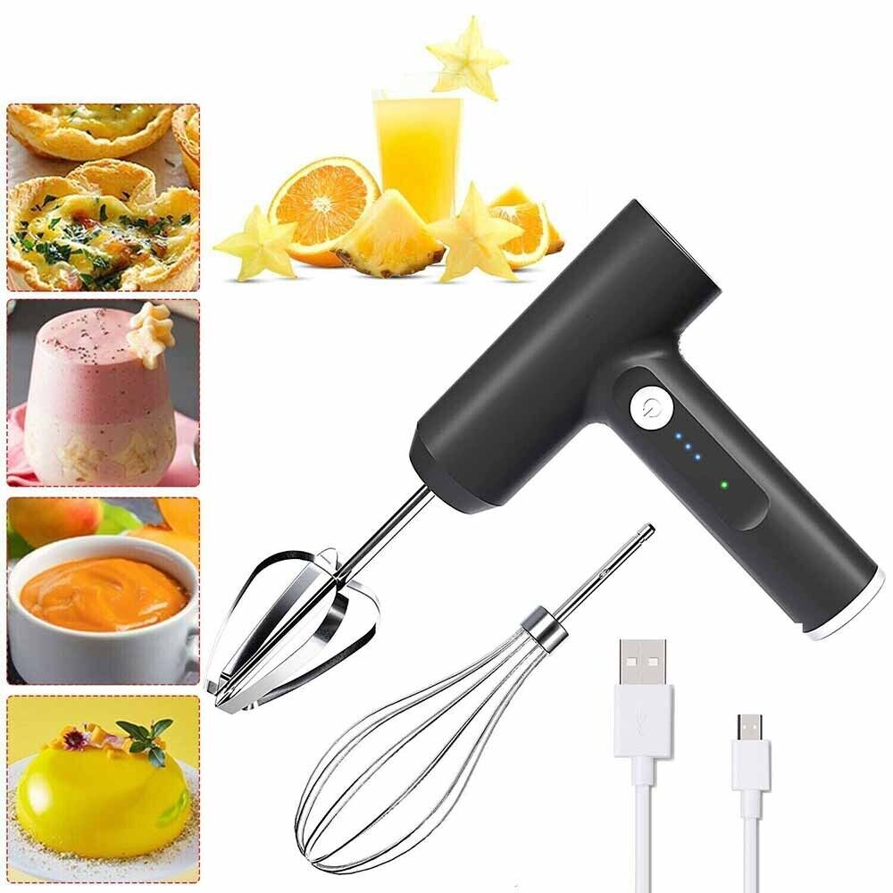 Speed Electric Hand Held Mixer Electronic Handheld Whisk Food