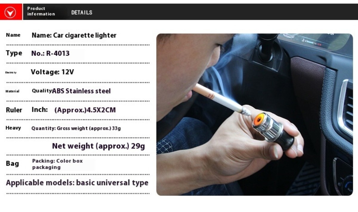 what is a cigarette lighter in a car called How Does Work? free installation and durable metal construction for long Car 12v Cigarette Lighter 10a