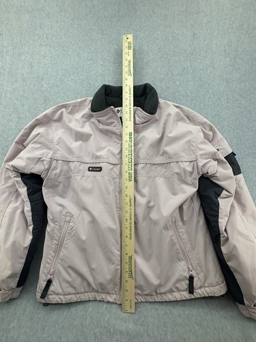 Hellrosa und grau columbia Damen Skijacke Fleece gefüttert xl - Bild 9 von 14
