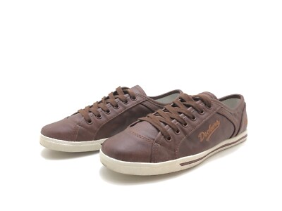 Dockers women's sneakers trainers low shoes lace-up comfort Brown size 37