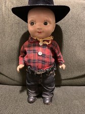 Buddy Lee Vintage Doll Original NO BOX Hat May Not Be Original Lee Jeans Advert