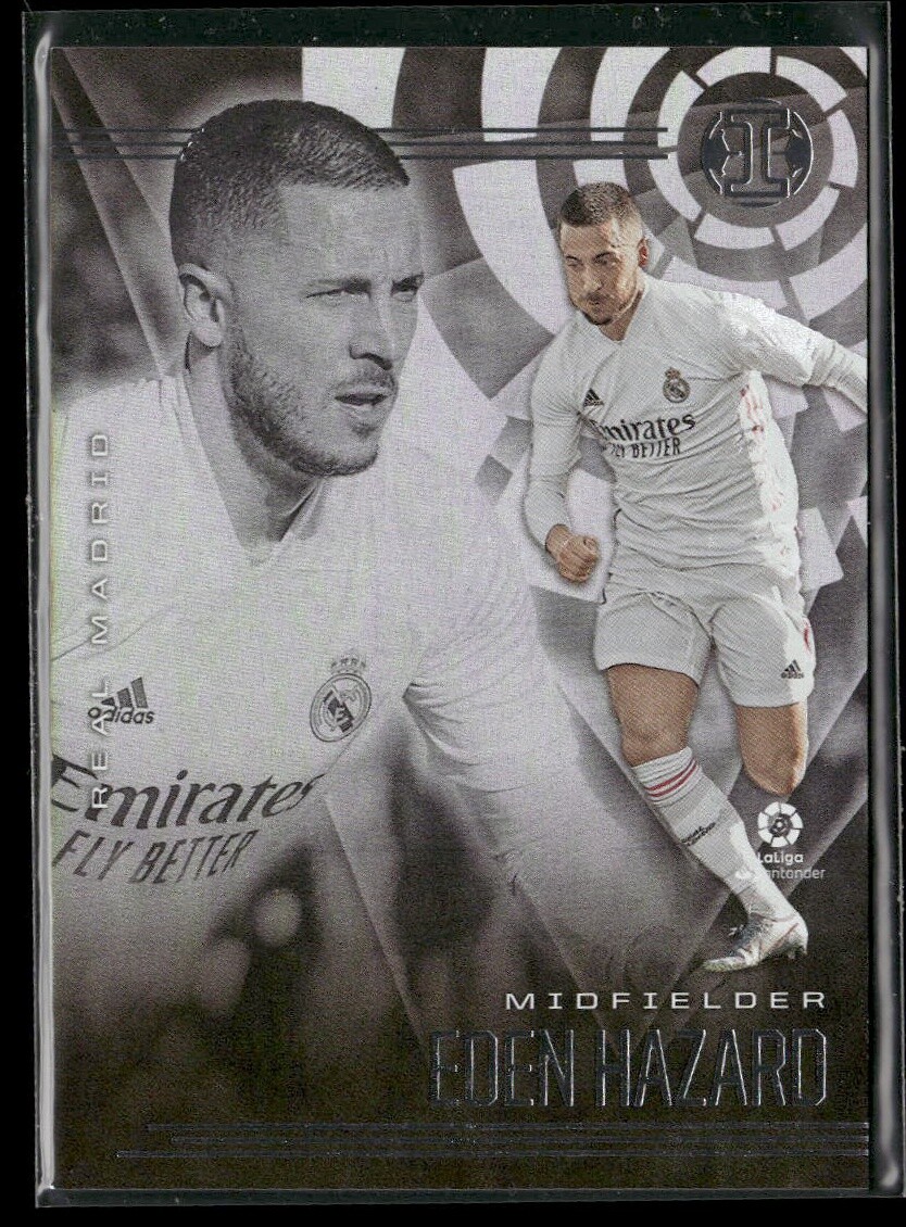 2020-21 Panini Chronicles: Illusions La Liga Eden Hazard #10 2020-21 Panini Chronicles: Illusions La Liga Eden Hazard #10