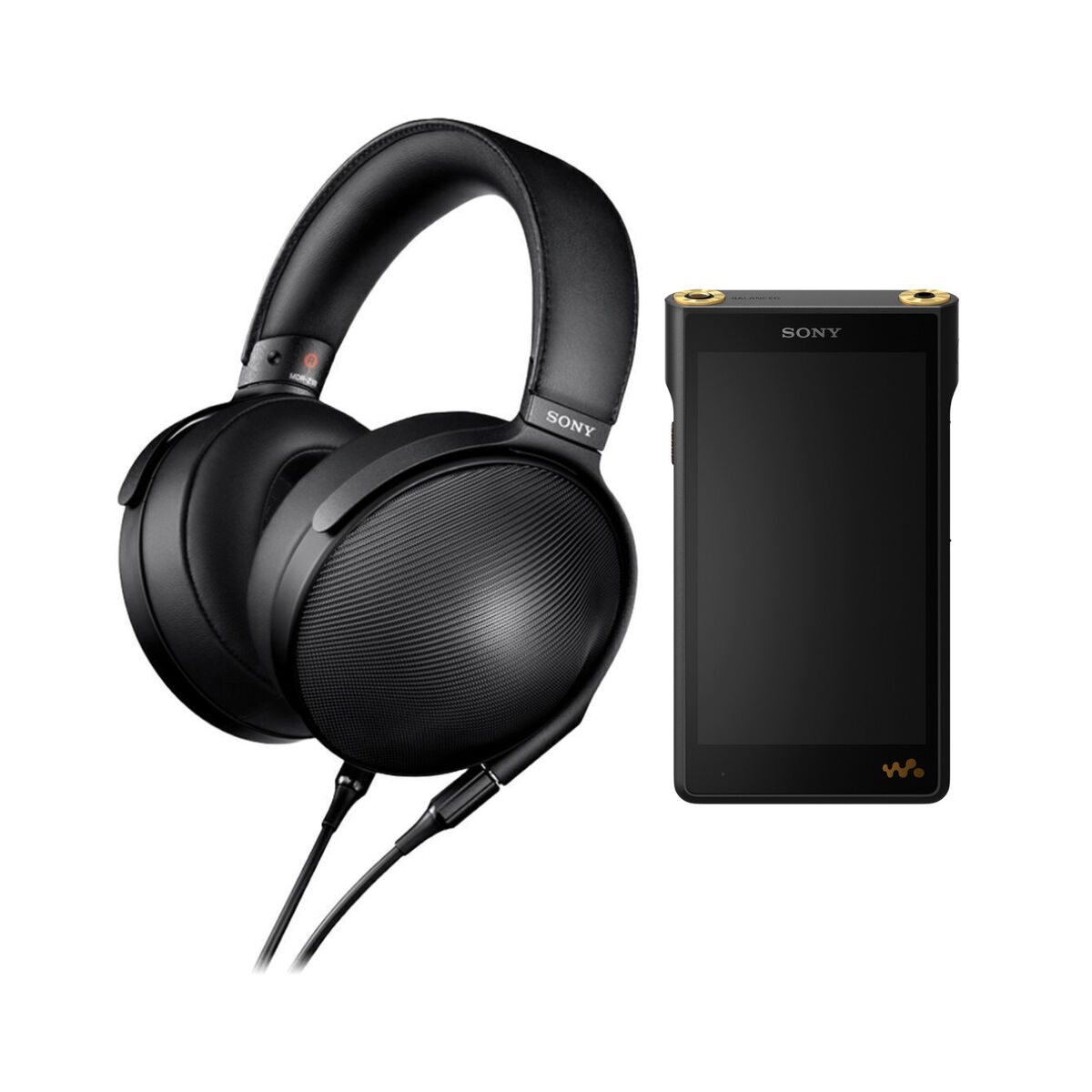Sony MDRZ1R Signature, Hi-Res Headphone with Sony NW-WM1AM2 Sony MDRZ1R Signature, Hi-Res Headphone with Sony NW-WM1AM2
